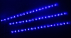 AQUARIUM MONDLICHT, LED LICHTLEISTE 3 x 30 CM FLEXI-SLIM BLAU KOMPLETTSET